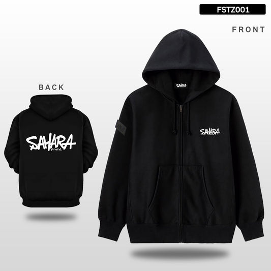 【 受注期間 9月日 18:00 ~ 日 23:59 まで 】FieldSAHARA フロントジップパーカー - FieldSAHARA