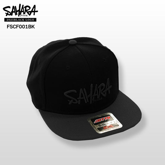 FSCF001BK オリジナルフラットキャップ SAHARA ALLBLACK - FieldSAHARA
