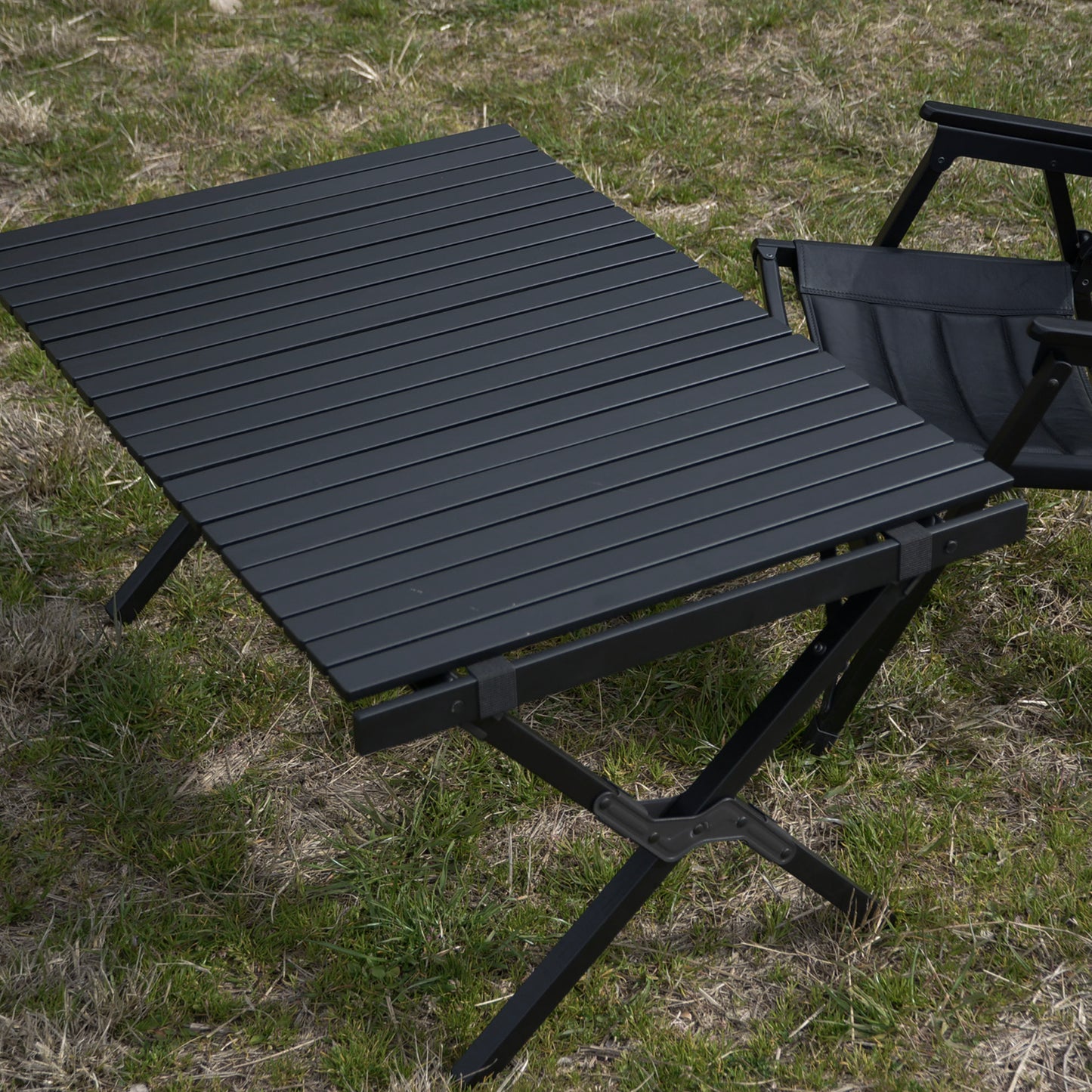 FieldSAHARA ウッドロールテーブル BLACK - FieldSAHARA