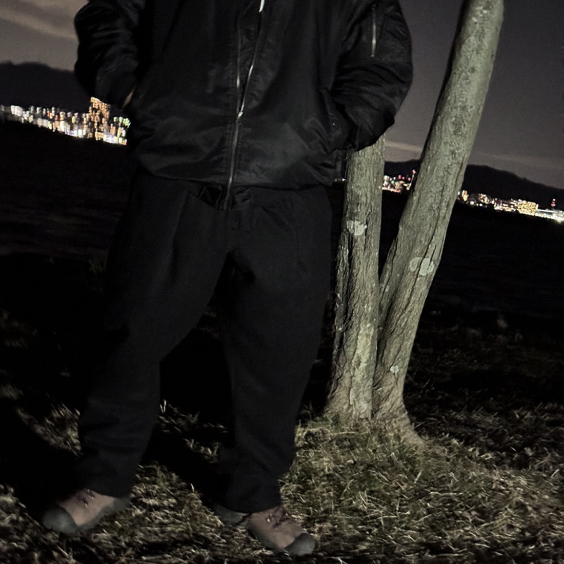 FieldSAHARA FSP001BK オリジナル 防寒パンツ ALL BLACK - FieldSAHARA
