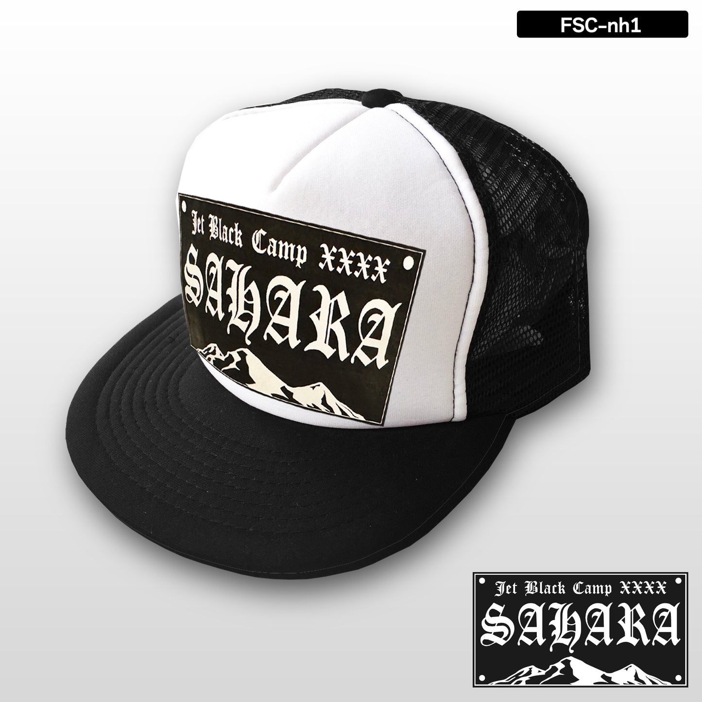 5/10 18時より受注開始!2024年Newメッシュキャップ!【NEW SAHARA LOGO TIPY 1】 - FieldSAHARA