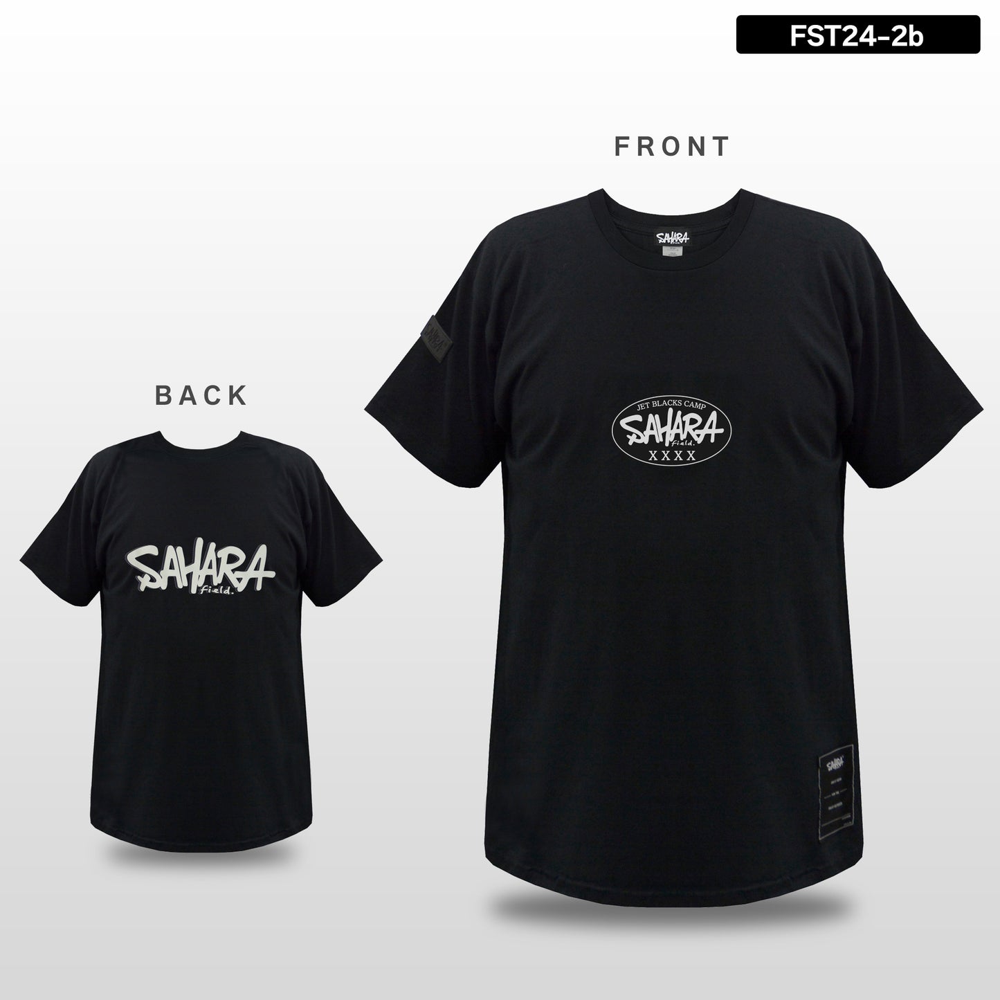 5/10 18時より受注開始!2024年NewTシャツ!【NEW SAHARA LOGO TYPE 2】 - FieldSAHARA