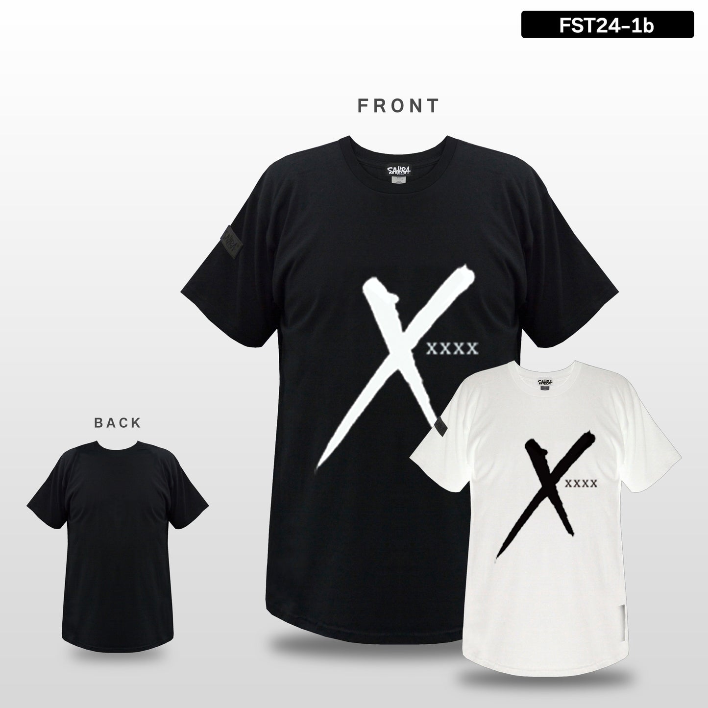 FST24-1b original logo Tシャツ XXXX