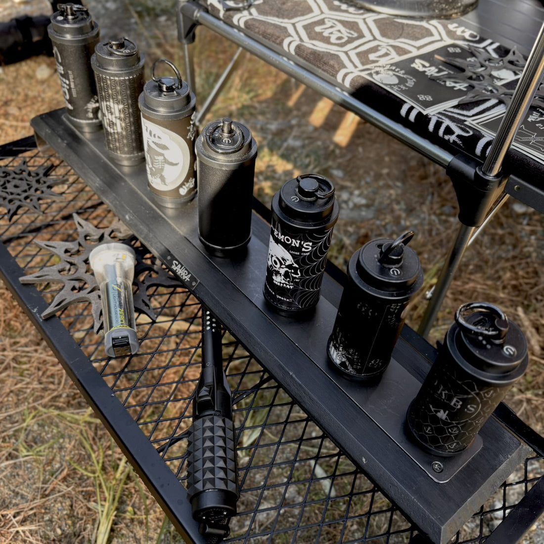 FieldSAHARA × TETSUZAN マグネット式ウッドスタンド - FieldSAHARA