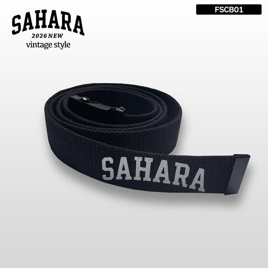 【 受注販売 】FieldSAHARA 2026 NEW ロングベルト  ALL BLACK