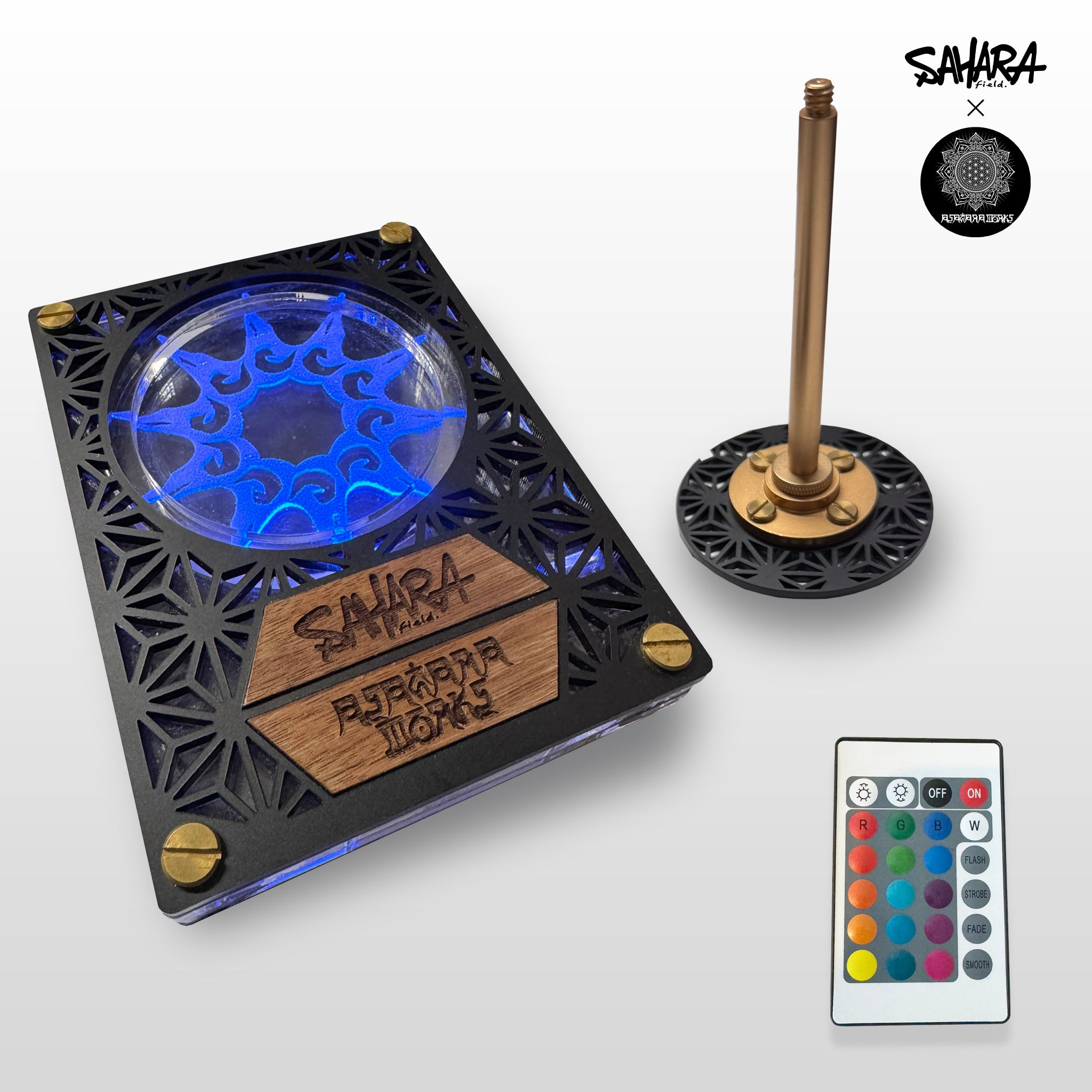 FieldSAHARA x ASAGARAWORKS Collaboration LED Coaster Set