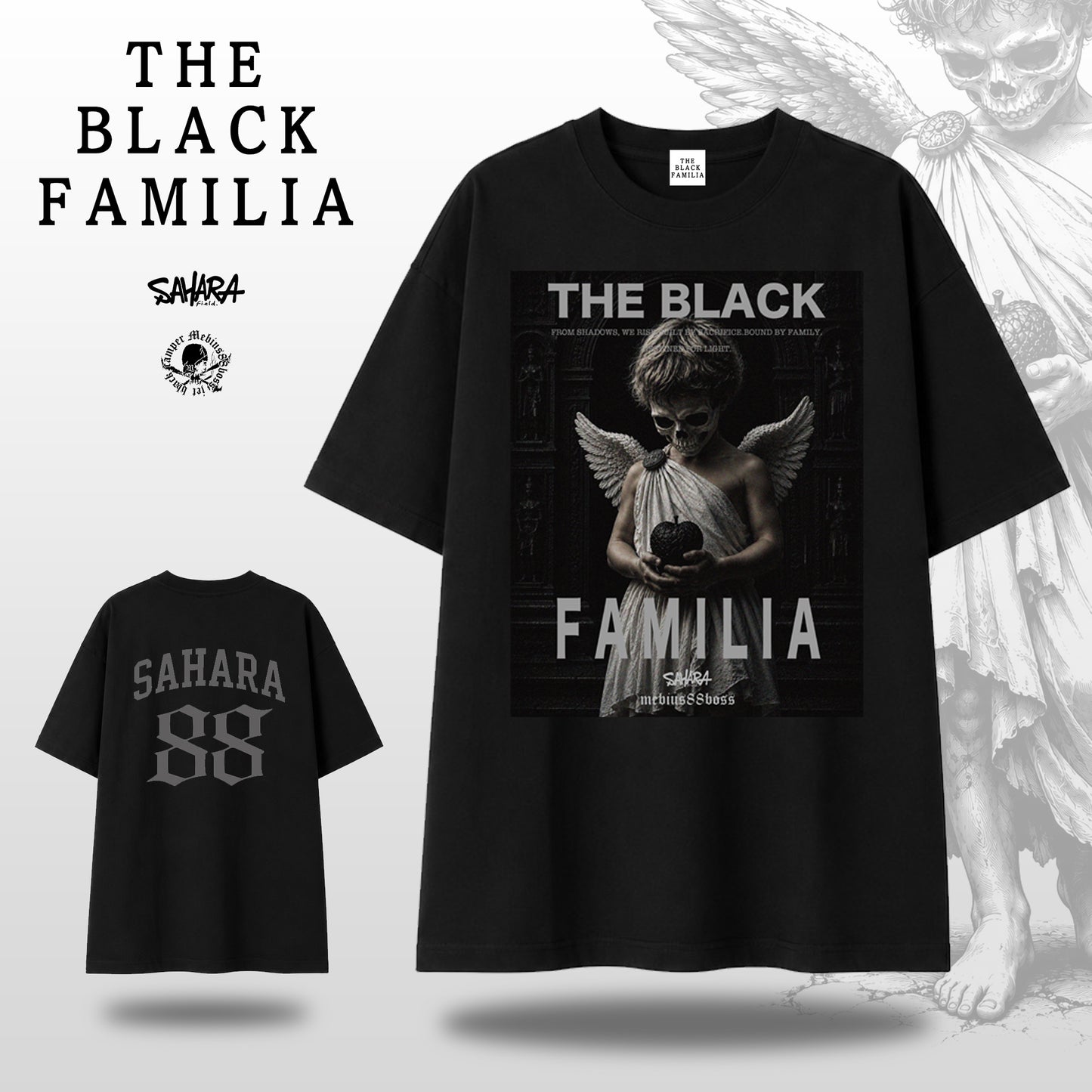 FieldSAHARA x MEBIUS 88  THE BLACK FAMILIA