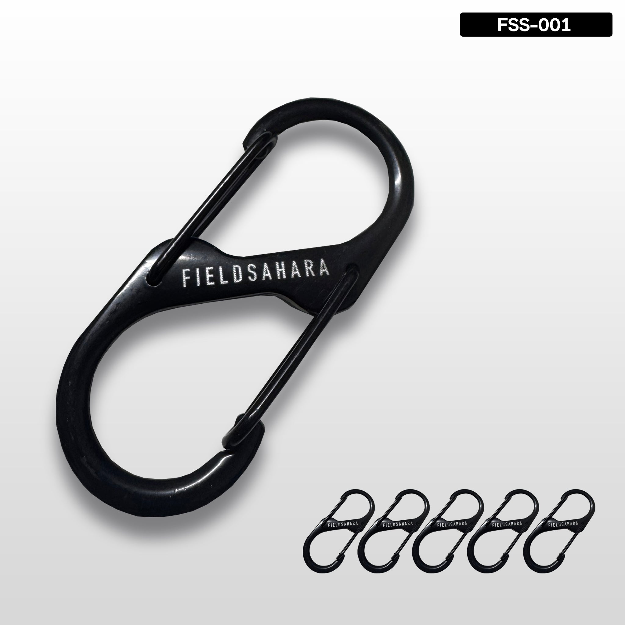 FieldSAHARA DOUBLE GATE CARABINER 5コset