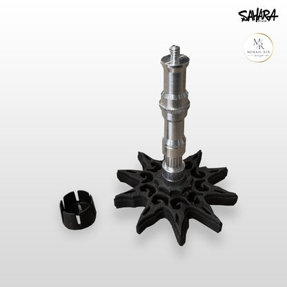 【 NEW 】FieldSAHARA × 木工凛 コラボランタンシェード 黒蝪蝶【 kuroageha 】専用スタンド