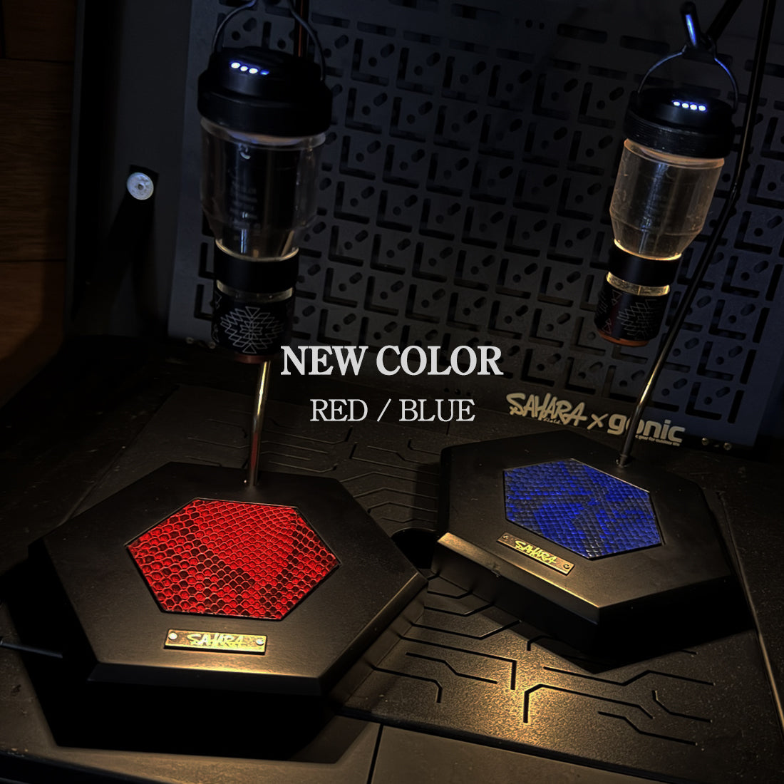 FieldSAHARA クロコダイル・パイソン MINI LIGHT STAND - FieldSAHARA